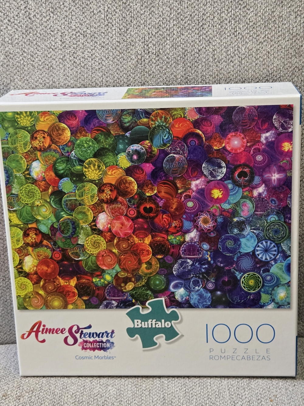 Aimee Stewart-"Cosmic Marbles- 1000-Piece Puzzle Buffalo Games